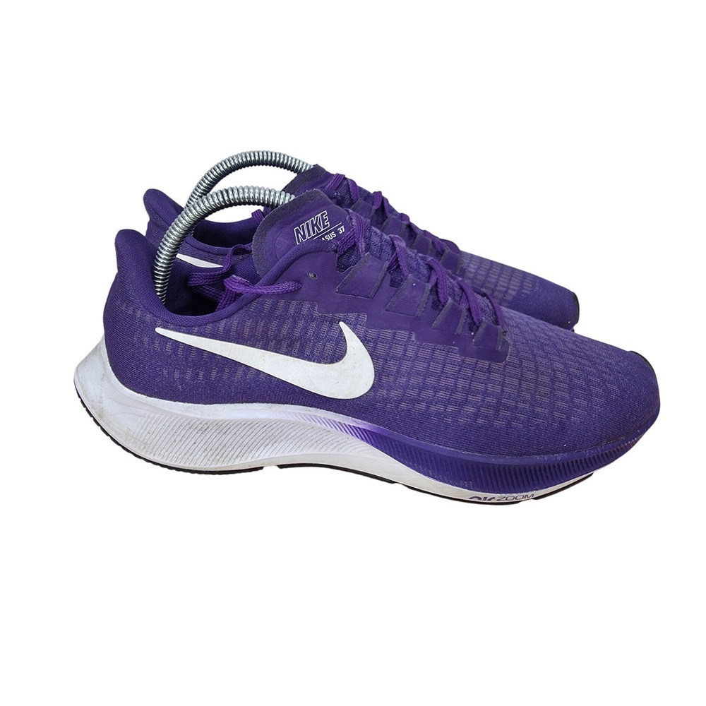 Nike Air Zoom Pegasus 37 Running Shoes Mens 8.5 Purple Sneakers Sport CJ0677500